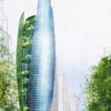 This William McDonough + Partners design applies the concept of “building like a tree” on a large scale. Fortune Tower